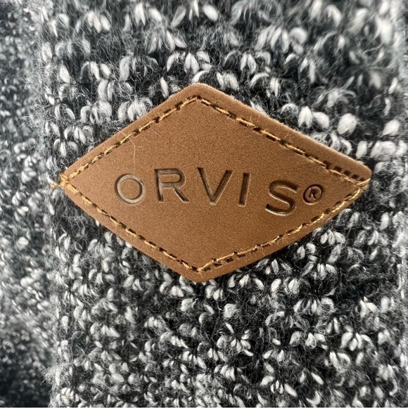 Orvis Brighton Fleece Lined 1/4 Zip Long Sleeve Pullover Sweatshirt Size XL Mens - Picture 7 of 7